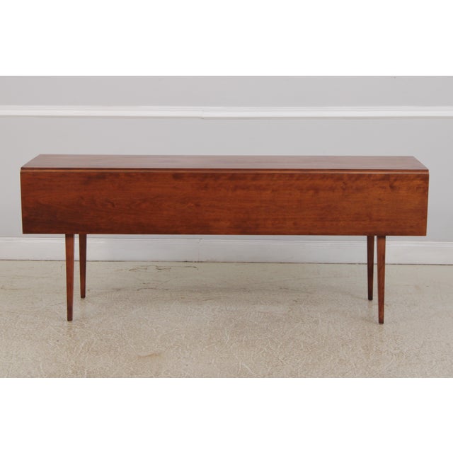 Age: Approx: 30 Years Old Details: Solid Cherry Rustic Finish Country Style Tapering Legs Condition: Excellent Condition -...