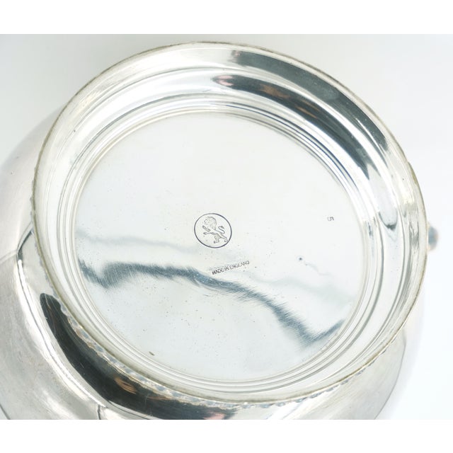 Exquisite Old English Sheffield Silver-Plated Tableware Serving Pitcher For Sale - Image 12 of 12