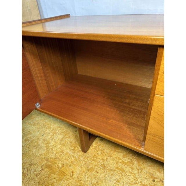 Vintage Scandinavian Danish Portwood Teak Sideboard, 1960s For Sale - Image 4 of 11