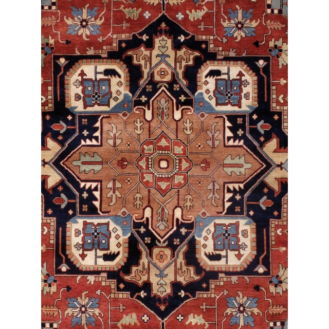 Pasargad Home Serapi collection is a collection of traditional rugs with updated colors and styling. These rugs are hand...