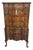 Queen Anne Burr Walnut Chest of Drawers on Stand, 1910 For Sale