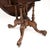 Antique Victorian Inlaid Burr Walnut Loo Table, 1860 For Sale - Image 9 of 11