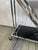 Vintage Z-Line Serving Cart in Chrome and Smoked Glass, 2000s For Sale - Image 12 of 13