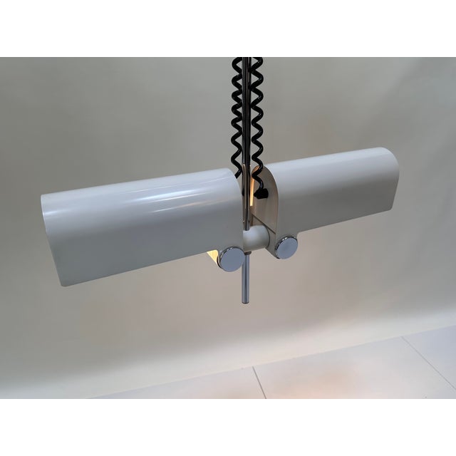 Large Multi-Adjustable Twin Hanging Lamp by Wilhelm Braun-Feldweg for Doria Leuchten, West-Germany 1960s For Sale - Image 4 of 18