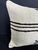 Turkish Hemp Pillow Cushion Natural Beige Black Cushion Cover 20x20 #30651 Enhance your home decor with our Kilim Pillow...
