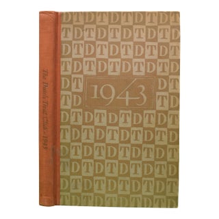 "Thirty-Eight Anniversary of the Dutch Treat Club" 1943 Irwin, Will For Sale