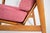 Scandinavian Armchair in Pink Fabric, 1960s For Sale - Image 4 of 10