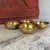 Set of 4 Vintage British Royal Navy Brass Finger Mess Bowls For Sale - Image 12 of 13