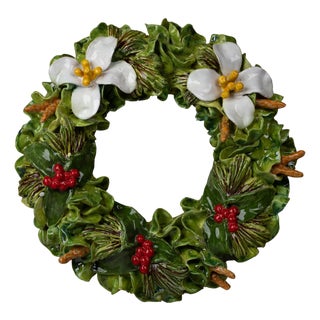 Holly Wreath, Magnolias & Berries For Sale