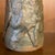 Army Green Mid-Century Modern Hand-Made Abstract Art Pottery Vase For Sale - Image 8 of 9