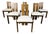 Brutalist Dining Chairs, 1960s, Set of 6 For Sale