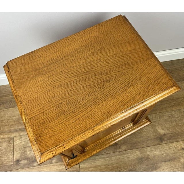 Brown Vintage French Style Bedside Tables, Set of 2 For Sale - Image 8 of 10