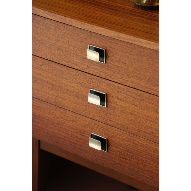 Wood Vintage Teak and Zebrano Chest of Drawers, 1960s For Sale - Image 7 of 18