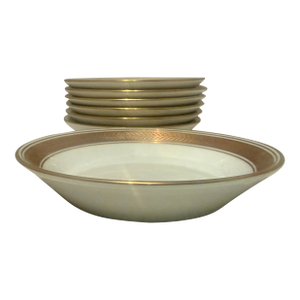 Mid 20th Century Richard Ginori Trevi 5 3/8" Dessert/Berry Bowls Set of 8
