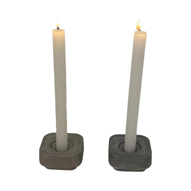 Ettan Stumpastaken Candlesticks by Jonas Tornstensson, Sweden, Set of 2 For Sale - Image 4 of 9