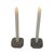 Ettan Stumpastaken Candlesticks by Jonas Tornstensson, Sweden, Set of 2 For Sale - Image 4 of 9