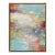 Contemporary "Tidal Pool" Abstract Oil Painting in Maple Float Frame For Sale