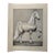 1940s Original Signed Graphite Illustration of "The Golden Horse," 12 × 10 In. For Sale