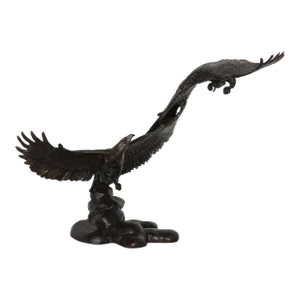 Guardians of the Skies Bronze Sculpture, Ronald Van Ruyckevelt