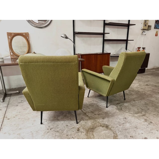 1960s Italian Armchairs, 1950s, Set of 2 For Sale - Image 5 of 9