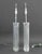 Chrome Modern Clear Acrylic and Chrome Table Lamps, Pair For Sale - Image 8 of 8