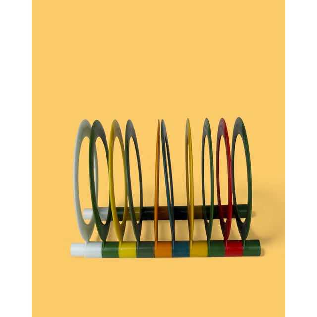 1970s Vintage Modular Vinyl Record Holder from ZZG Veritas Poland, 1970s For Sale - Image 5 of 9