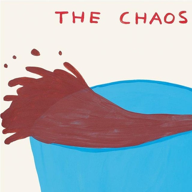 David Shrigley Lithograph Poster the Chaos, 2022 For Sale - Image 4 of 5
