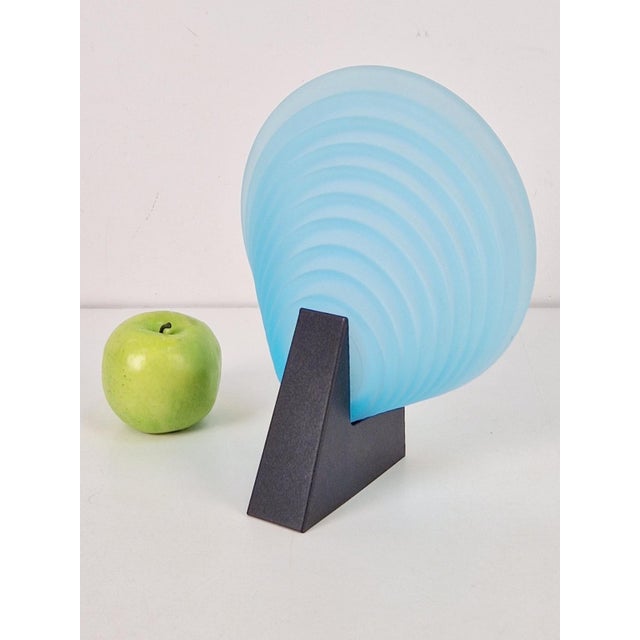 Black Vintage Wall Lamp in Murano Glass from Mazzega, Italy, 1980s For Sale - Image 8 of 9