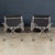 20th Century EA117 Chairs in Black Leather by Charles & Ray Eames for Vitra, 1950s, Set of 2 For Sale - Image 6 of 18