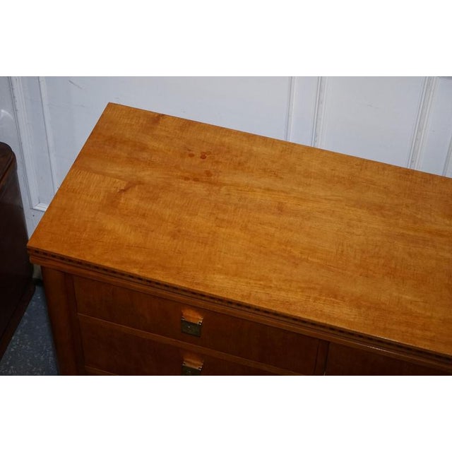 Biedermeier Style White Genesis Bank of Drawers from American Hickory For Sale - Image 10 of 18