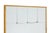 Mid-Century Scandinavian Portrait Beech Framed Mirror, 1960 For Sale - Image 4 of 6
