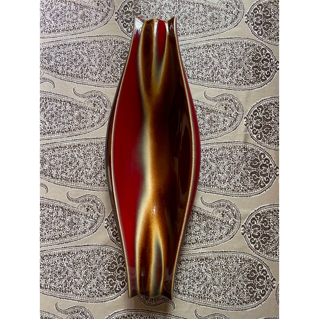 Large Vintage French Verceram Fruit Bowl, 1950s For Sale - Image 3 of 8