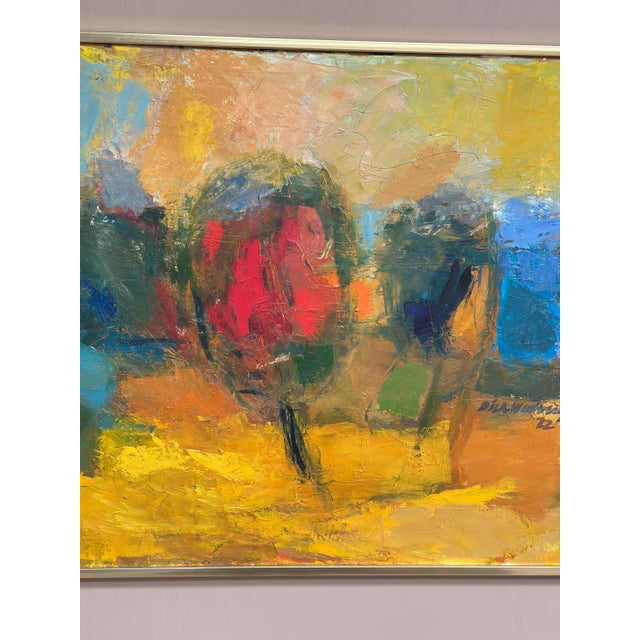 Dick Wästberg, Composition, 1972, Oil on Canvas, Framed For Sale - Image 15 of 18