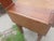 Vintage Butcher Block Work Table, With Hanging Rack, on Brass Castors For Sale - Image 11 of 15