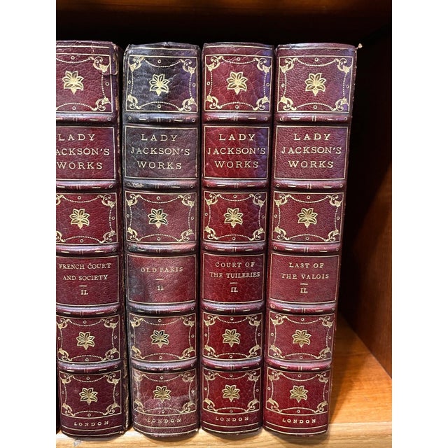 Complete 10-volume set of Lady Jackson’s Works (Catherine Charlotte, Lady Jackson), published by The Grolier Society...