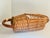 Vintage Hand Woven Wicker Wine Bottle Caddy Holder For Sale - Image 10 of 11