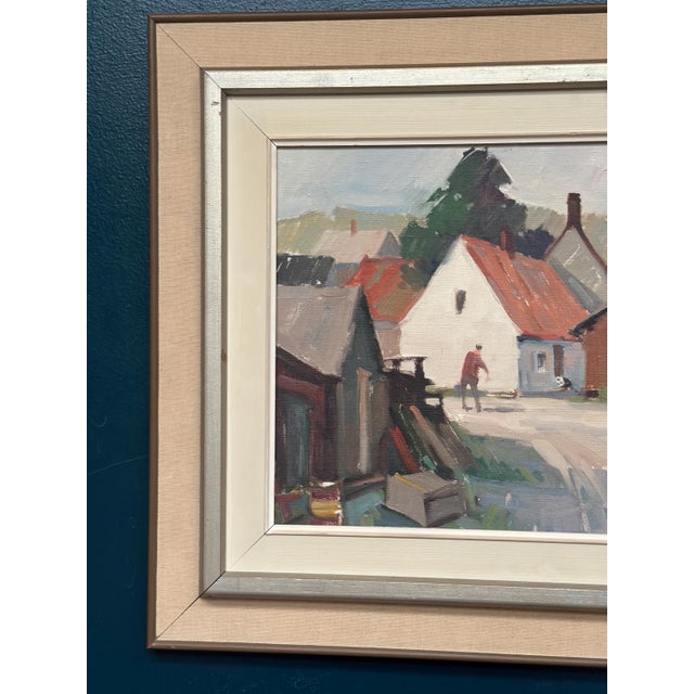 Eskil Scans, Vitemölla, 1960s, Oil on Panel, Framed For Sale - Image 11 of 18