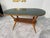 1950s Mid-Century Italian Coffee Table With Green Glass Top, 1950s For Sale - Image 5 of 8
