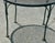Mid 20th Century Woodard Wrought Iron Small Round Occasional Side Garden Patio Table Mesh Top For Sale - Image 4 of 12