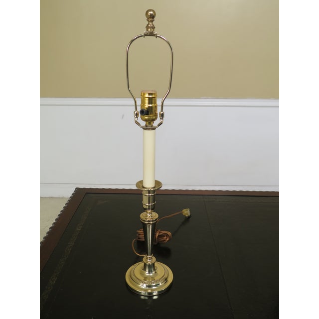 Baldwin Brass Candlestick Style Table Lamp Chairish