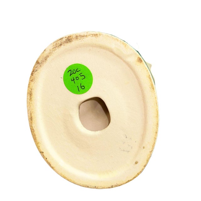 Pink Mid 20th Century Open Wing Pink Flamingo Ceramic Tabletop Statue For Sale - Image 8 of 8