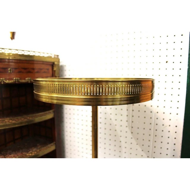 Maison Toulouse French Brass Telescoping Table For Sale In Miami - Image 6 of 9