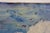 Textile 1963 Miss Lititia Thompson Blue Ridge Mountains Oil Painting 48" For Sale - Image 7 of 14