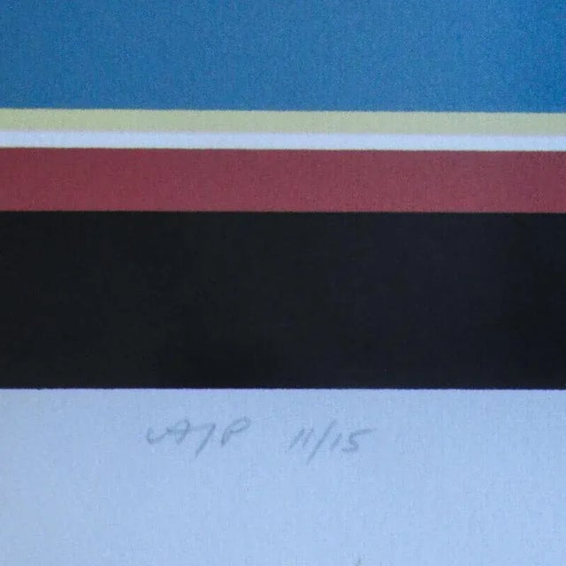 1970s Cecil King (Irish 1921-1986) Berlin Suite V Screenprint Minimalist Abstract 1970 For Sale - Image 5 of 8