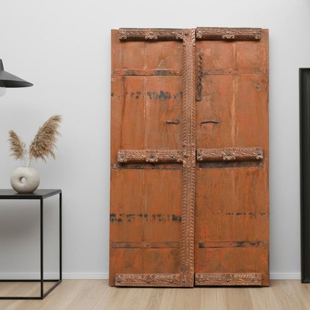 Dimensions: 44" W X 2.5" D X 71" H Features: • A rare piece and one of its kind exists • 100% solid wood construction •...