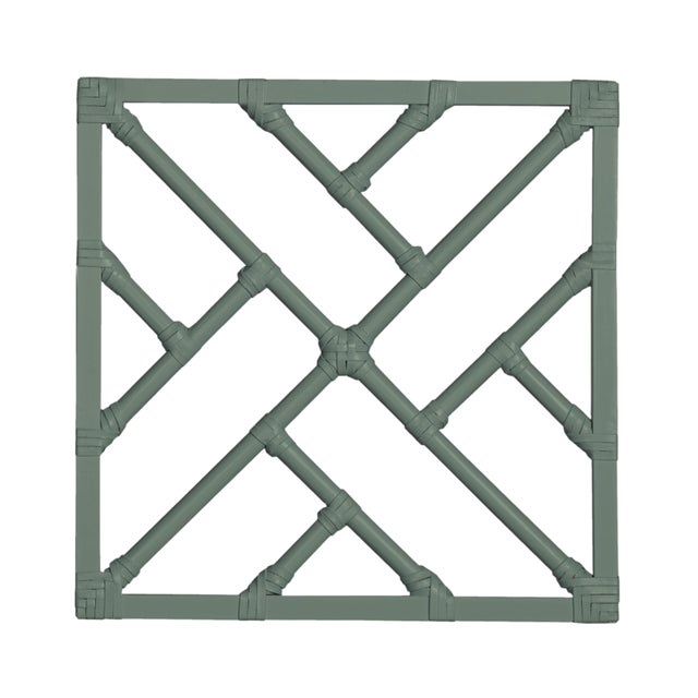 Dark Green Chippendale Writing Desk - Evergreen For Sale - Image 8 of 9