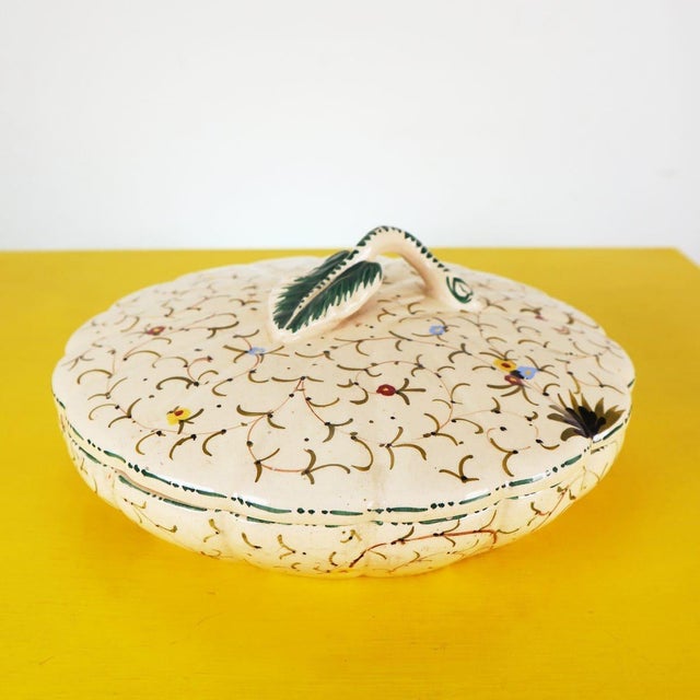 Ceramic Box Centerpiece, Early 1900s For Sale - Image 11 of 11