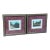 Framed Petite Pencil Signed Landscape Prints by Virginia Rosa - a Pair For Sale