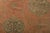 Textile Antique Oushak Rug in Red and Green All Over Floral Pattern For Sale - Image 7 of 8