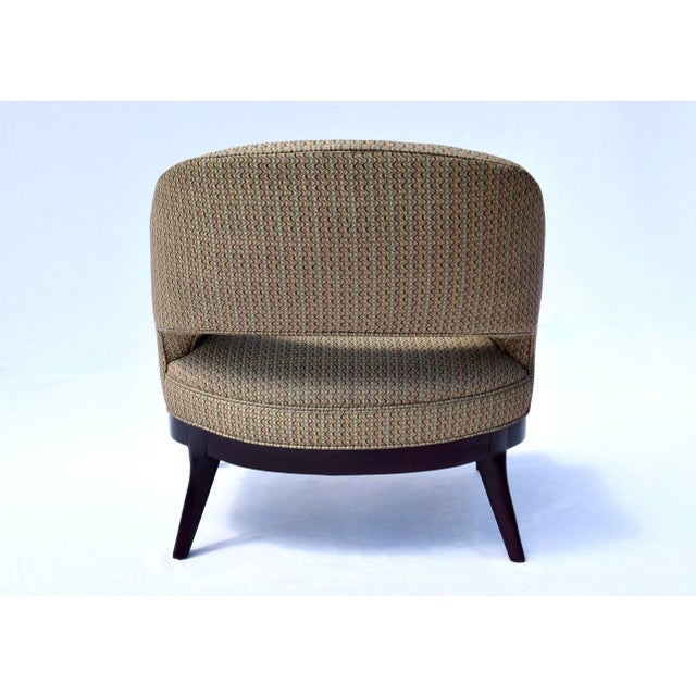 Thomas O'Brien Continental Club Chair in the Manner of Erwin Lambeth For Sale - Image 11 of 15